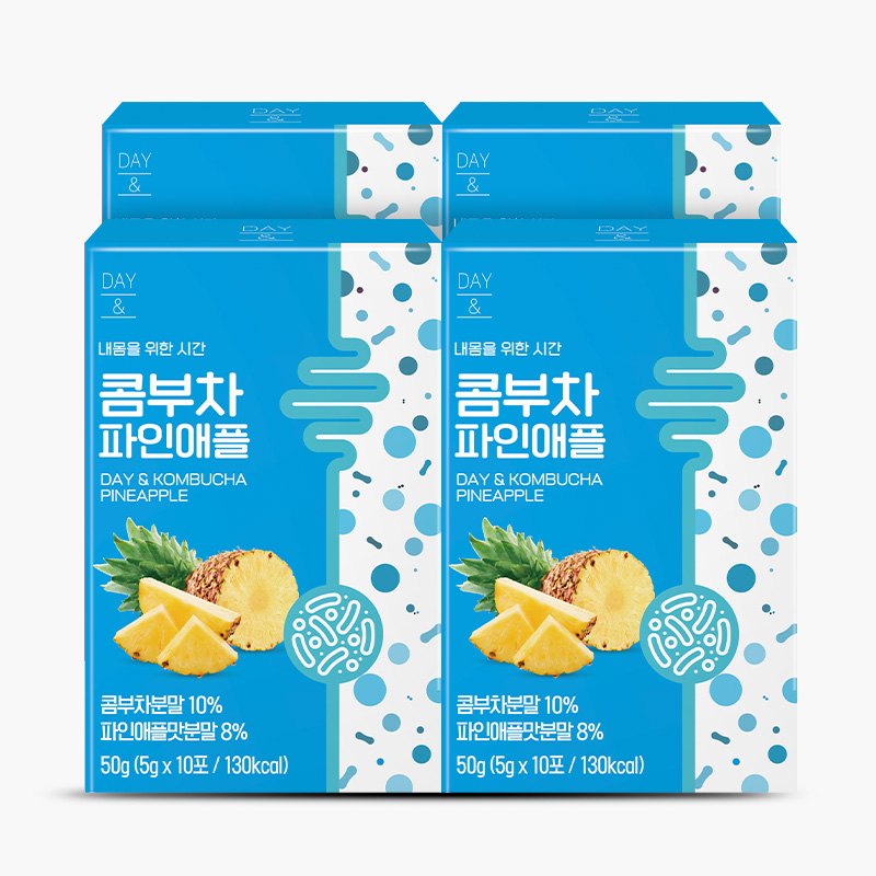 데이앤 콤부차 5g 파인애플, 10개입, 4개