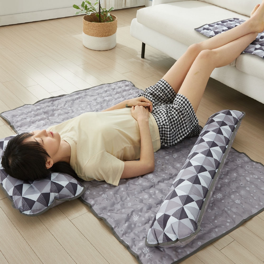 카이르 국산 쿨젤 쿨매트 냉감 여름 아이스 쿨링 패드 침대 매트리스 냉매트 90X60cm