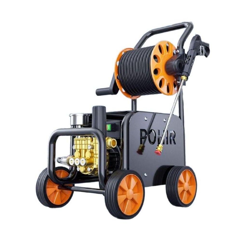 고압 세척기 세차건 전기 모터 캠핑 세차기 K10 상용롤러+23m 호스(2200W) - 상품 이미지