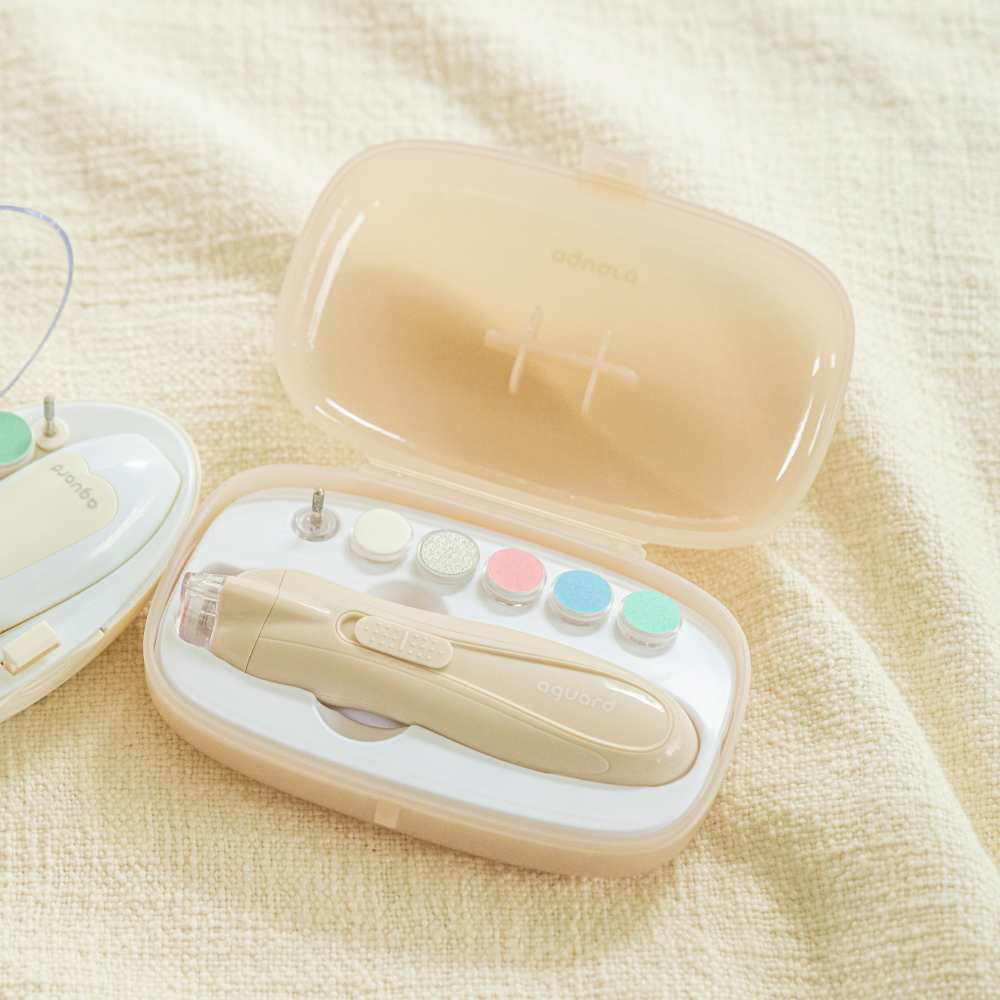 아가드 신생아 아기 네일트리머 2.0 전동 손톱깎이