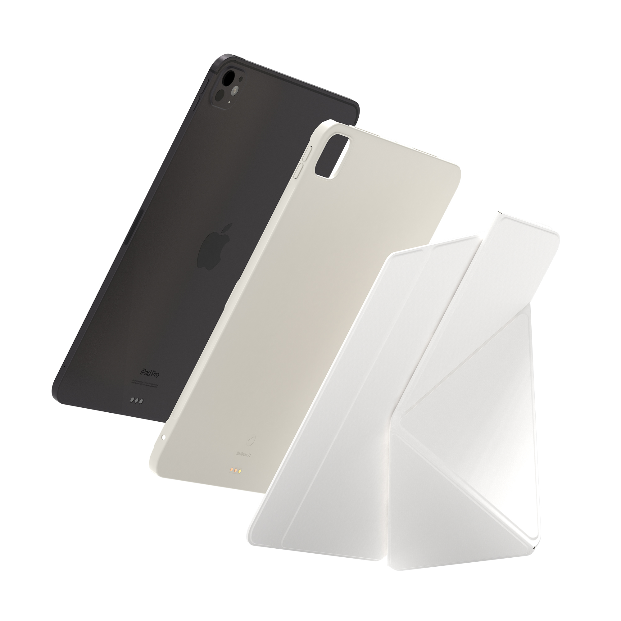 레드빈 매직키보드 호환 분리형 아이패드 케이스 베이지, 아이패드에어11 4세대 - 상세 이미지 4