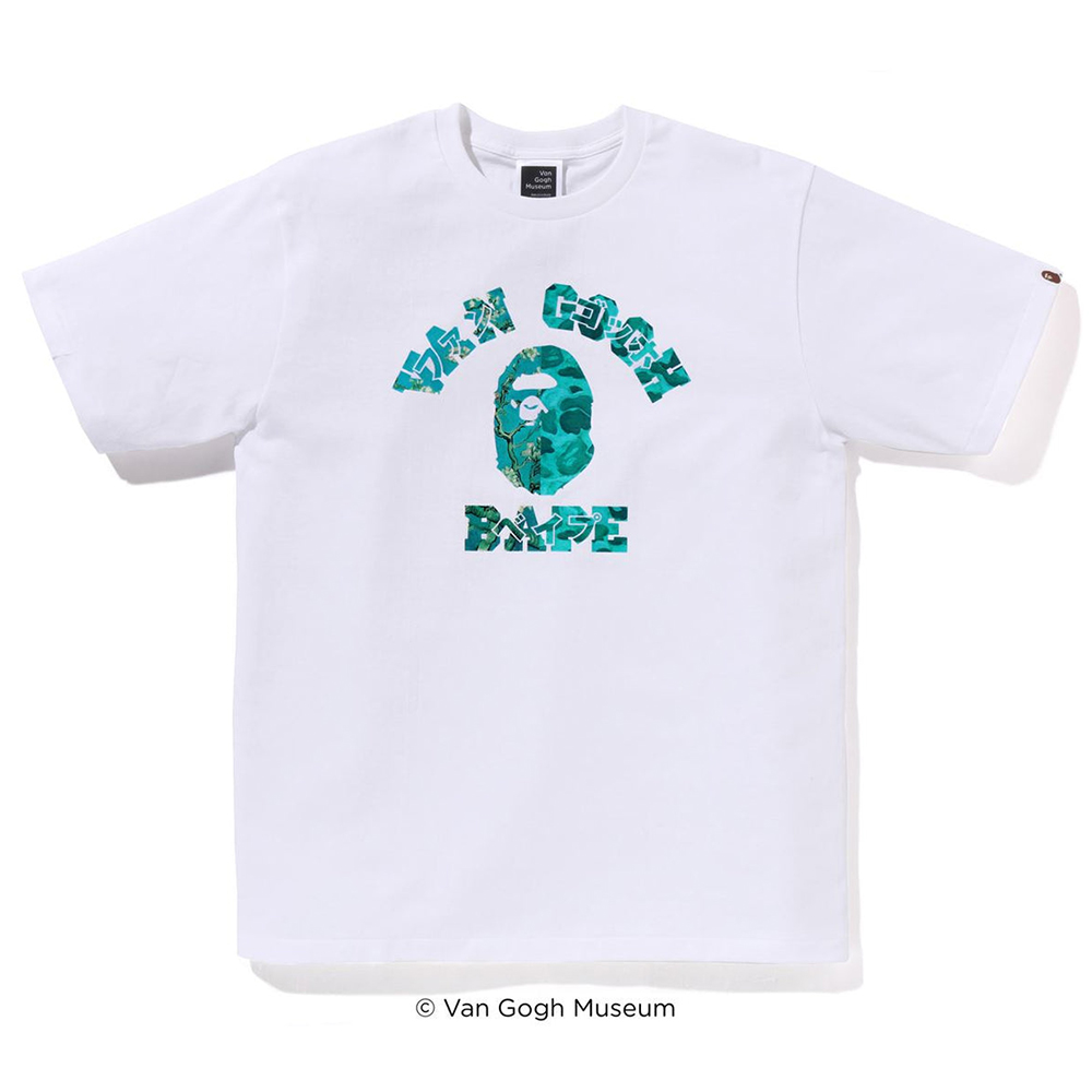 베이프 X VGM 반팔티 COLLEGE TEE 1L23-110-910