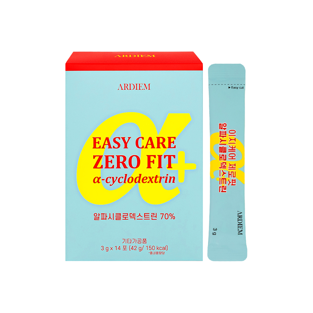 아르디엠 이지케어 제로핏 알파시클로덱스트린 알파CD 42g 14포, 1개 - 메인 이미지