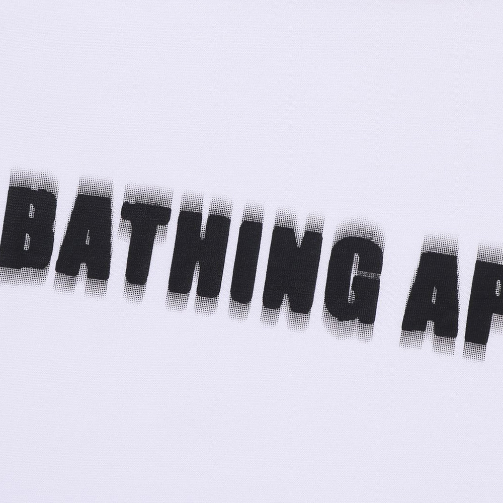 베이프 반팔티 SPRAY PRINT BATHING APE LOGO RELAXED FIT TEE 1L30-109-347 - 상세 이미지 5
