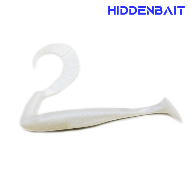 히든베이트 스카티 쉐드웜 배스낚시 배스웜 소프트베이트 H007 PUMPKIN RED, 10cm(4인치) - 상세 이미지 3