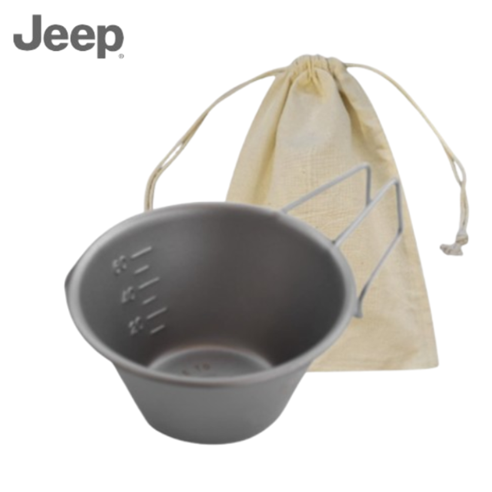 지프 티타늄 시에라 미니 컵 소주잔 1p 파우치 세트 에스프레소