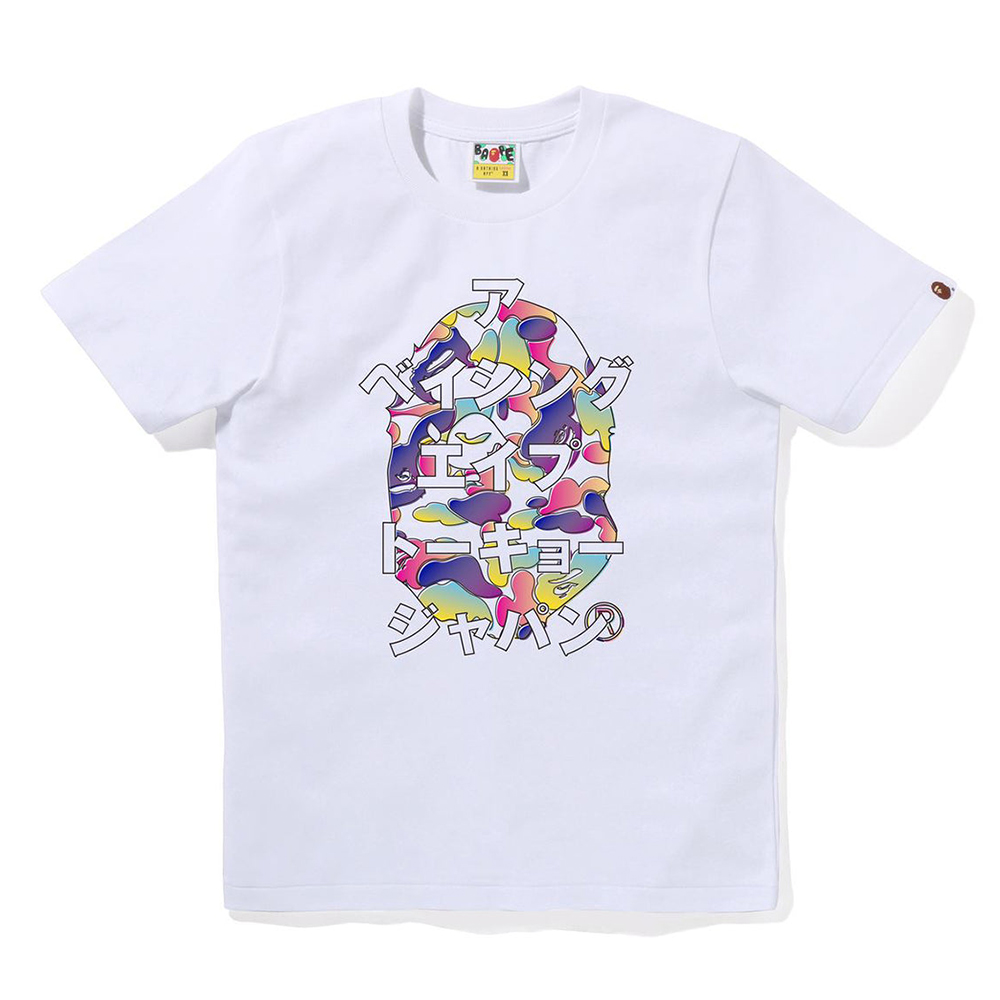 베이프 우먼즈 반팔티 KATAKANA TEE 1L30-210-073 - 메인 이미지