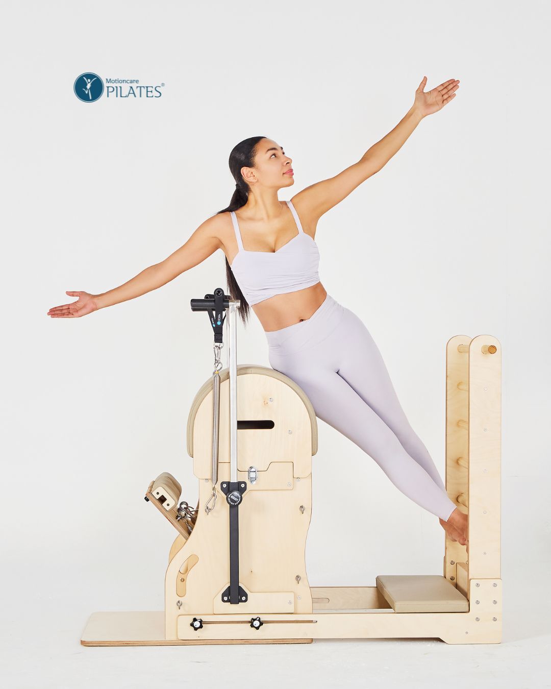 모션케어 듀얼 필라테스기구 체어와 바렐을 동시에 합쳐진 제품 / Home pilates chiar+barrel dual - 상세 이미지 2