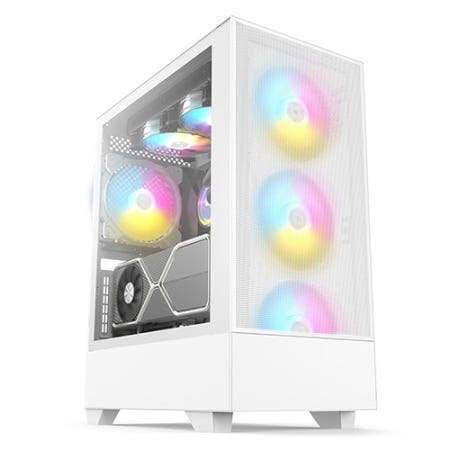 데이븐 SIX FLOW (화이트) pc케이스