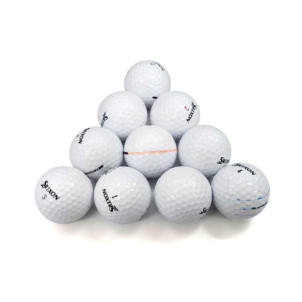 로스트볼 골프 공 볼 10알 화이트