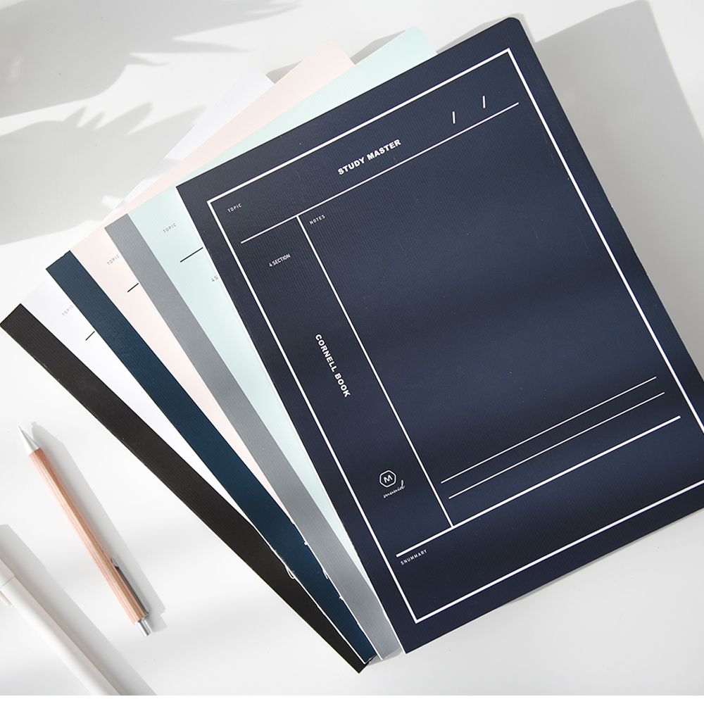 뮤니드 It handy B5 컬러 7.5mm 코넬 라인 노트 이미지 4