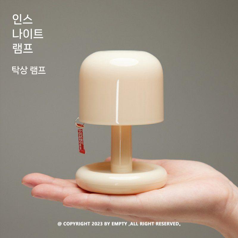 INS 나이트 램프 작은 책상 치유 따뜻한 가벼운 페인트 감지 ins 스타일 디자인 - 상세 이미지 2