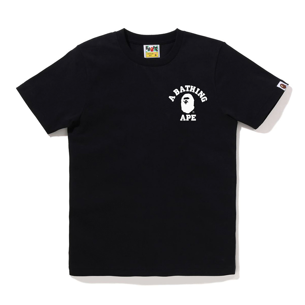 베이프 우먼즈 반팔티 COLLEGE ONE POINT TEE 1L30-210-060 - 상세 이미지 3