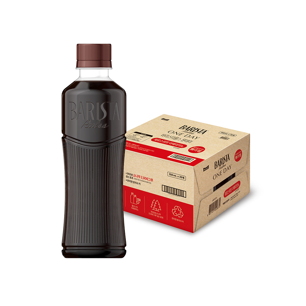 바리스타룰스 원데이 무라벨 제로 스위트 아메리카노 350ml 20개 - 상세 이미지 2