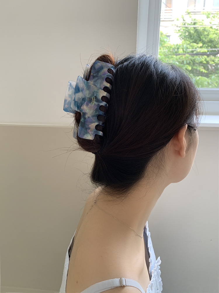 Barrette La France, 아쿠아 헤어클로 - 숱많은 빅사이즈 넓은집게핀 프랑스핀 이미지 2