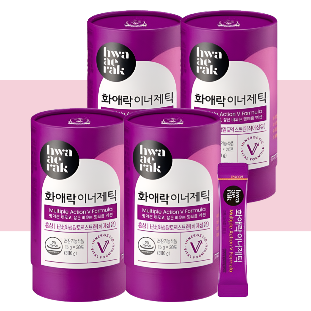 화애락 이너제틱 홍삼 젤리 정관장 20포X4개