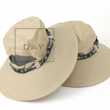 데이슬롯 메쉬 등산모자 2p 베이지 낚시모자