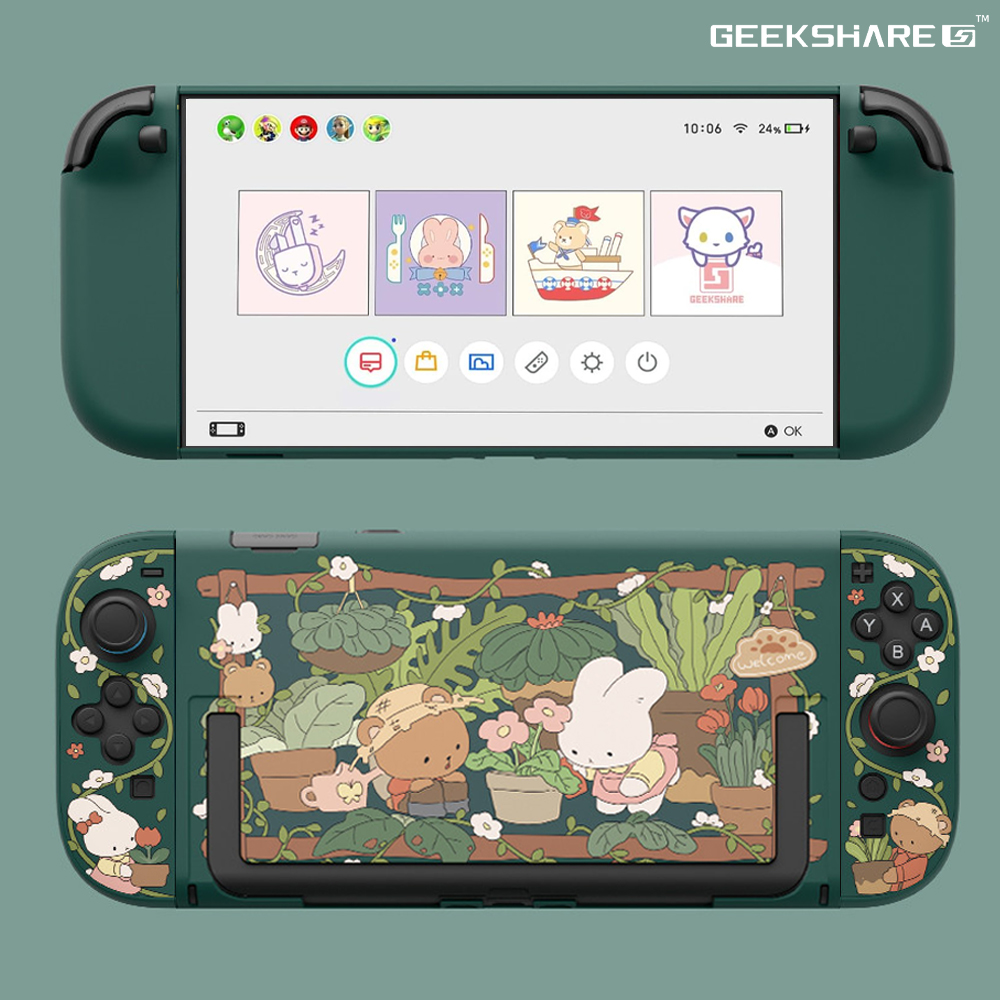 닌텐도 스위치2 케이스 긱쉐어 가든테일즈 풀커버 - 상세 이미지 2