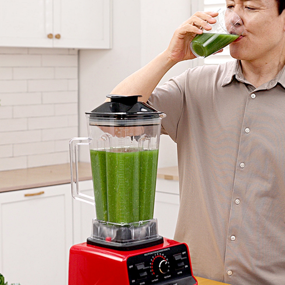 키친플라워 초고속 블랜더 한방에킹 무선 블렌더 분쇄기 초강력 모터 믹서분쇄기