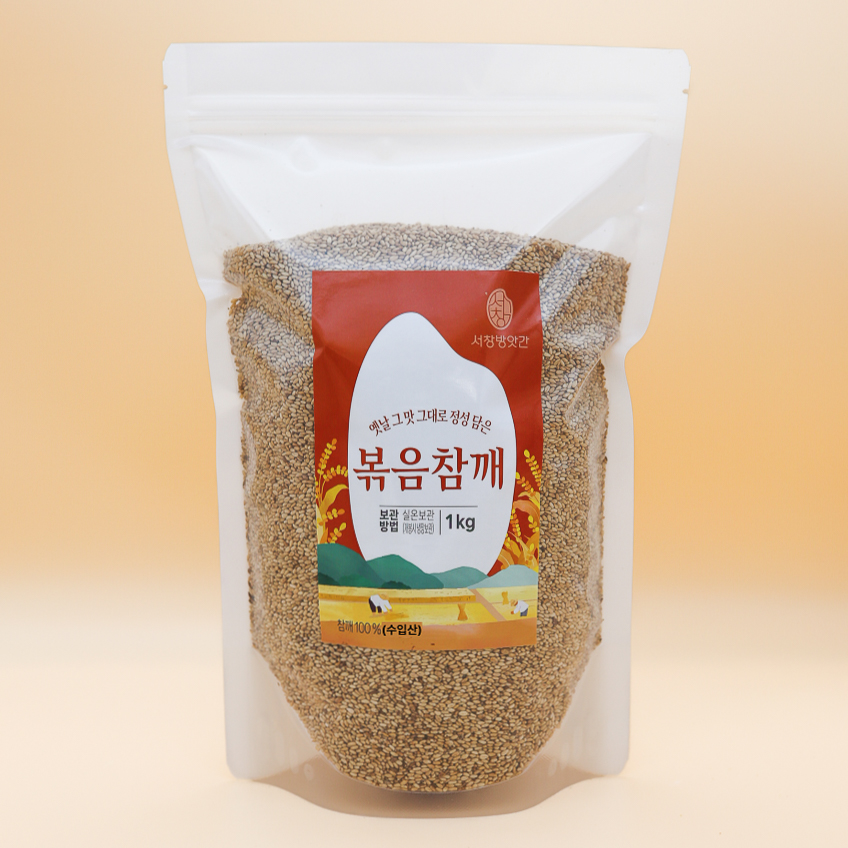 서창방앗간 볶음깨소금 수입산 빻은참깨 참께 간깨 1kg - 상품 이미지