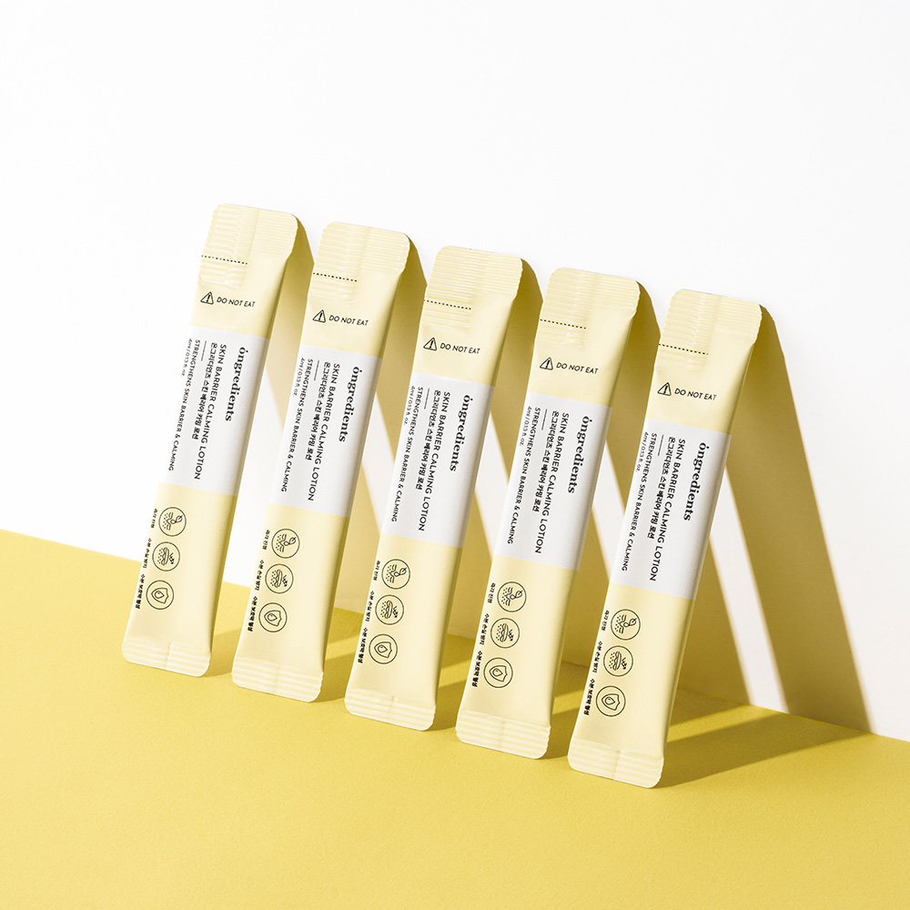[속광장벽]온그리디언츠 스킨 베리어 카밍 로션 4ml 5개입 - 상세 이미지 2
