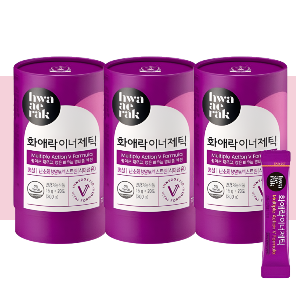 화애락 이너제틱 홍삼 젤리 정관장 20포X3개