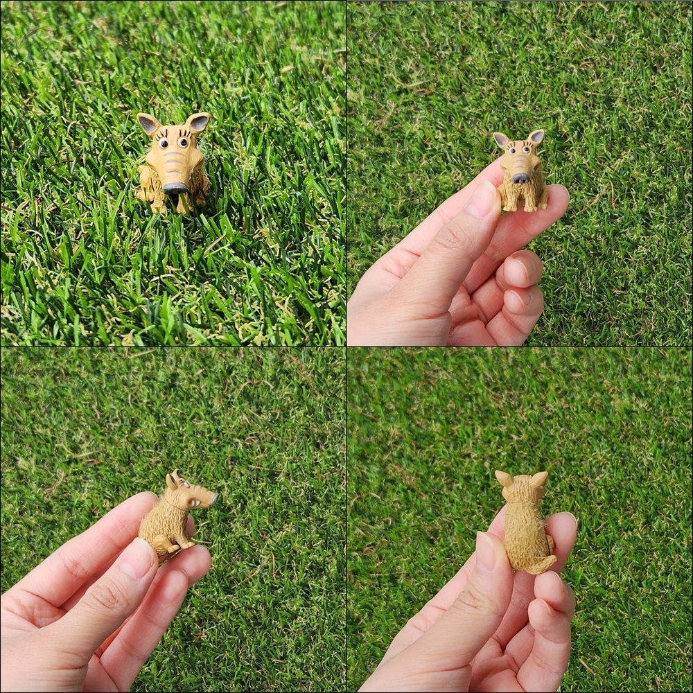 미니 멧돼지 모형 3cm 피규어 미니어쳐 스몰월드 화분 정원 매장 장식 인테리어 소품 - 상품 이미지