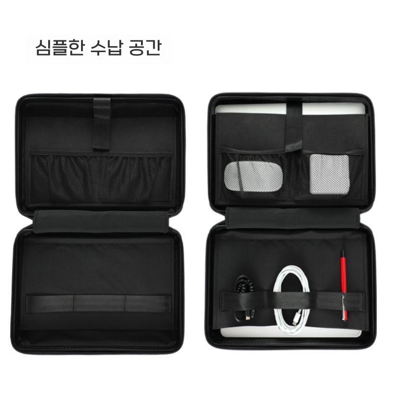노트북 파우치 하드케이스 맥북 갤럭시북 크로스백 숄더백 12인치 - 상세 이미지 5