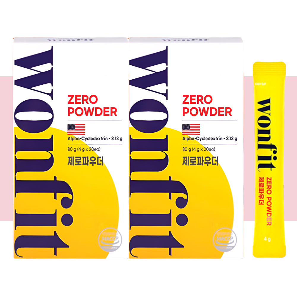 알파CD 원핏 제로파우더 알파시클로덱스트린 20포X2개