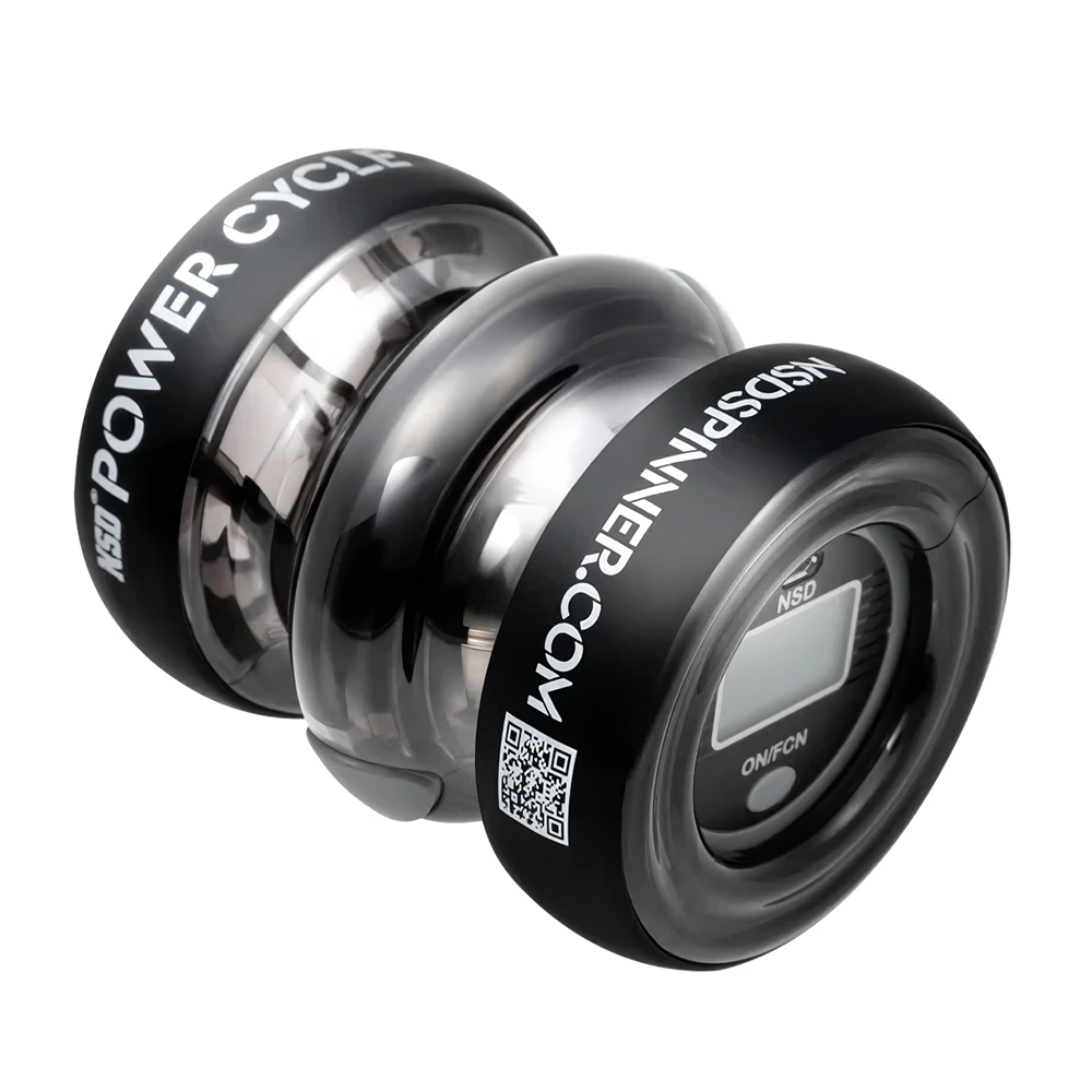 NSD스피너 파워사이클 국제특허 양손형 전자동 자이로볼 전완근 완력 팔뚝 강화 운동 홈트