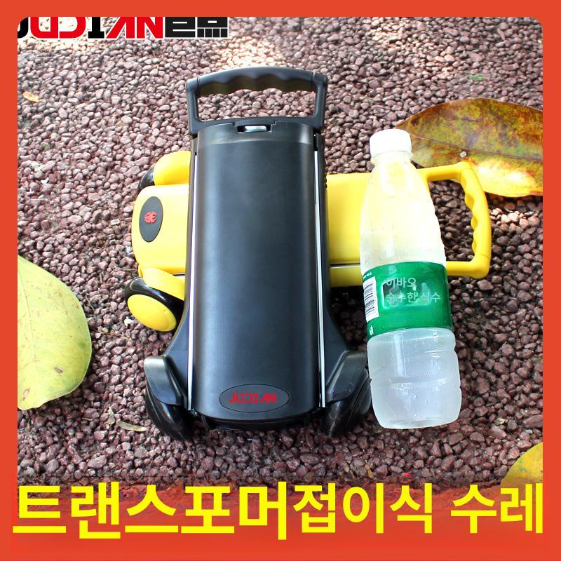 알루미늄 합금 접이식 카트 알루미늄카트 접이식카트 운반카트 소형카트 휴대용카트 블랙 - 상세 이미지 3