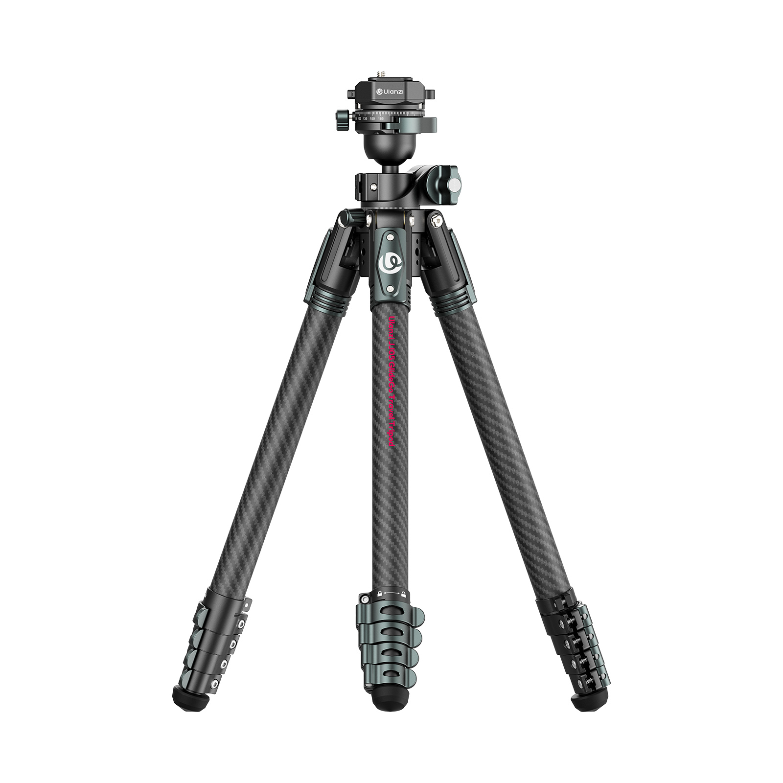 울란지 JJ05 Glide-Go 카본 볼헤드 삼각대 F38 호환 플레이트 최대184cm - 상세 이미지 3