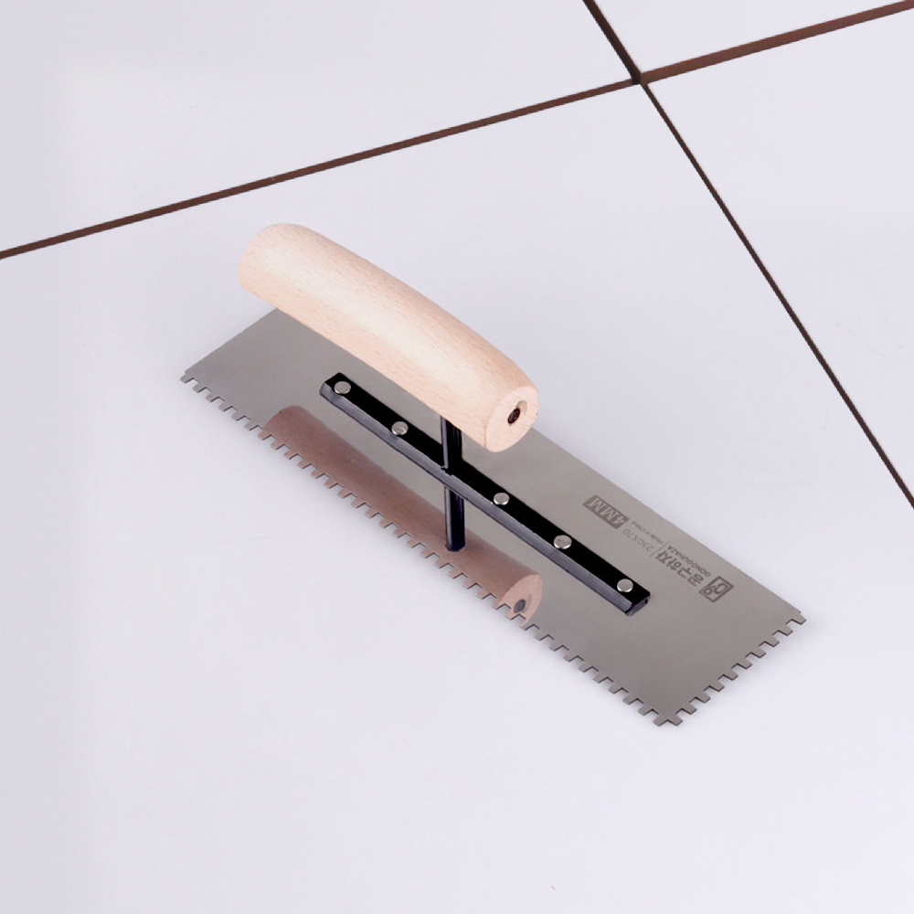 공구하자 타일 고대 흙손 미장칼 톱니 270mm - 메인 이미지