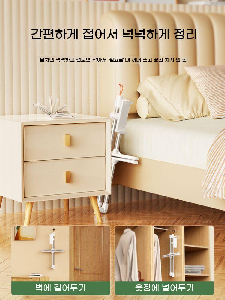 누워서 핸드폰 거치대 침대 태블릿 책상 탁상용 행거 휴대폰 스탠드 스마트폰 거치 - 상세 이미지 5