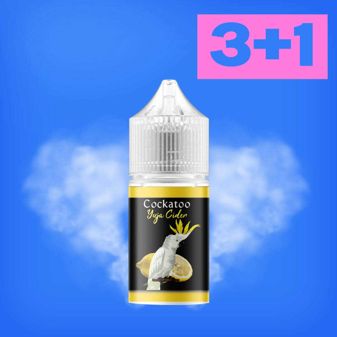 무니코틴 전자담배 액상 전담 유자 사이다 30ml