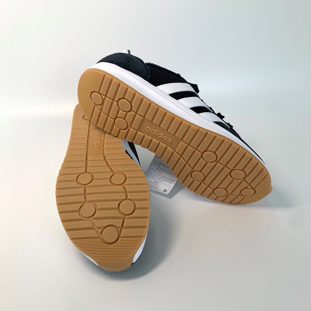 [국내매장판] 아디다스 남여공용 런닝화 데일리 슈즈 커플 중고등학생 RUN 운동화 블랙화이트(런70S), M280