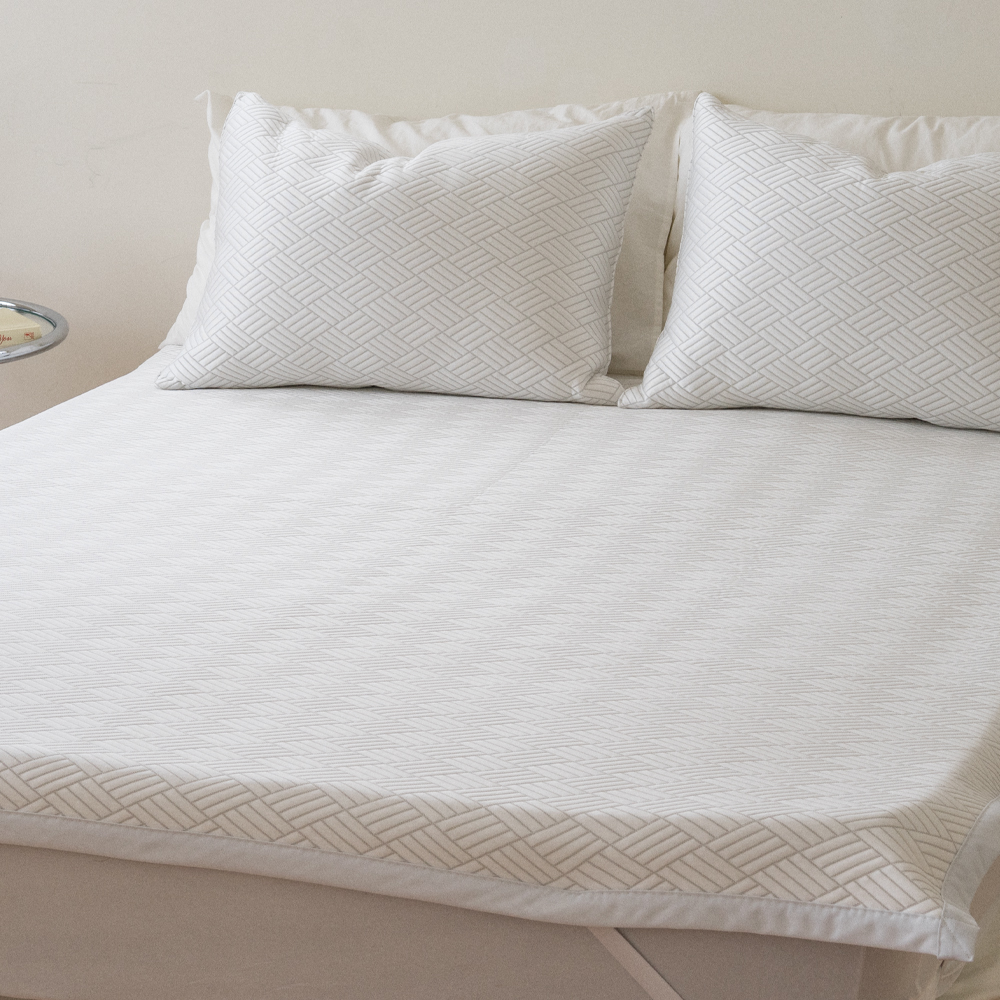 인룸 아이스론 쿨 밴드형 여름 침대 냉감패드 타입B_(아이스론B), Q(퀸)_160x205cm