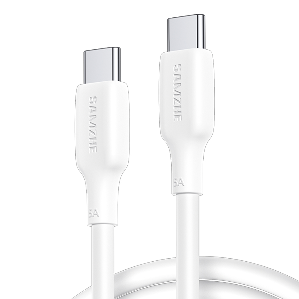 삼지 100W C to C타입 고속 충전케이블 CC202 0.5m, 1개 - 상품 이미지