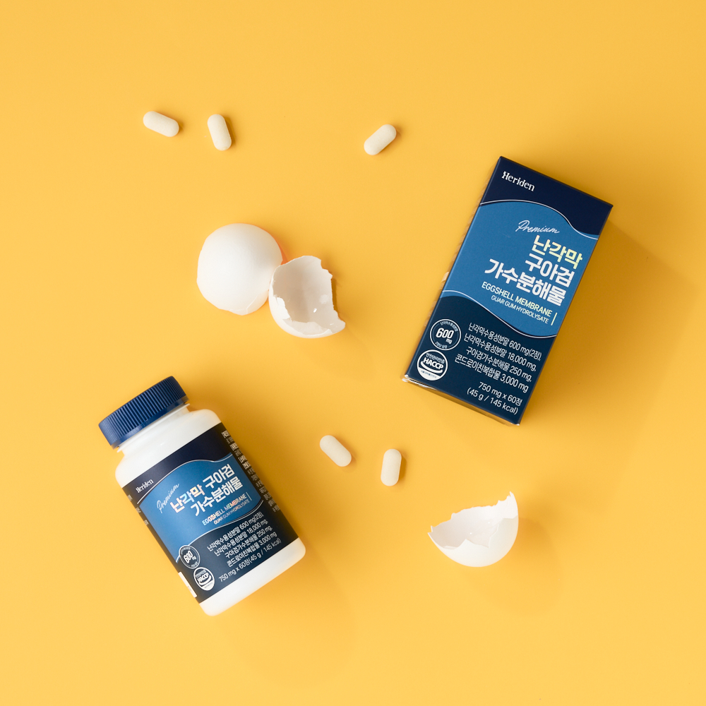 난각막 가수분해물 콘드로이친 효능 헤리든 프리미엄 750mg x 60정 이미지 4