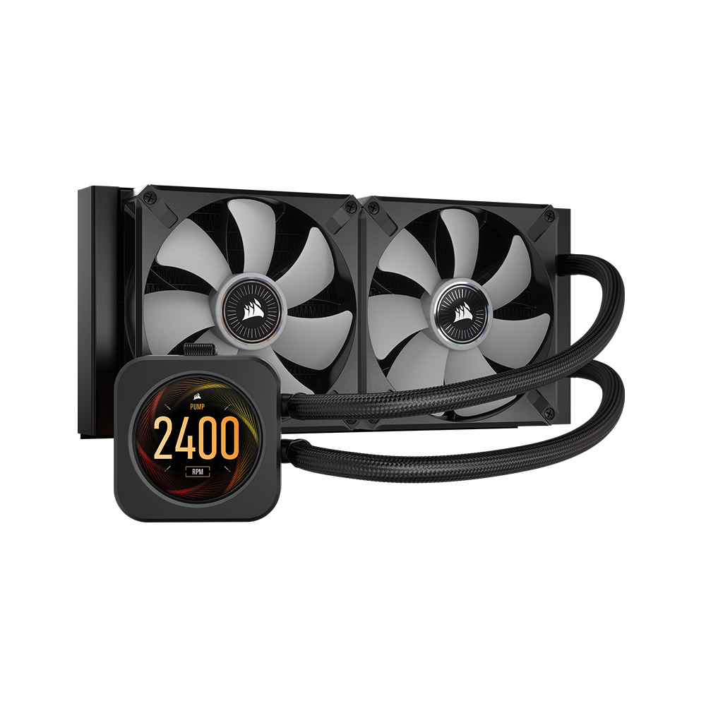 [클리어런스] 커세어 iCUE H100i ELITE LCD Display 수냉쿨러 - 상세 이미지 2