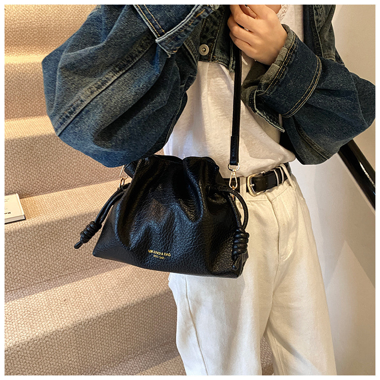 여성 복조리백 미니 버킷백 복조리가방 데일리 만두백