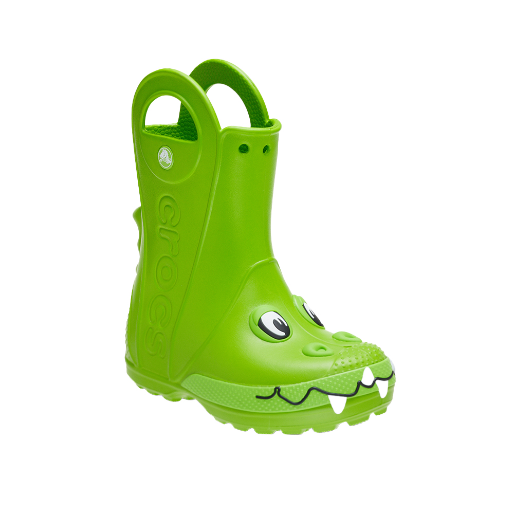 크록스 핸들 레인부츠 듀크 토들 그린