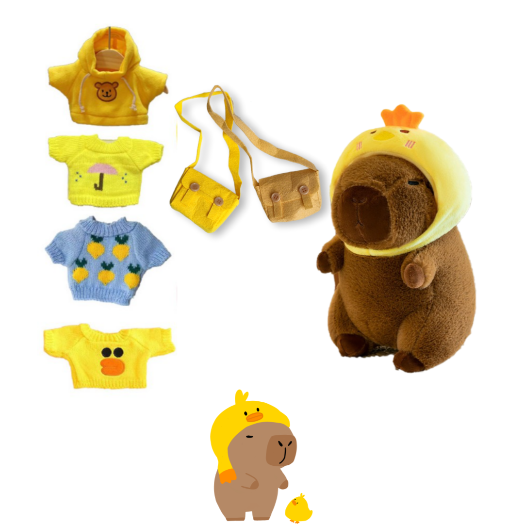 땡큐베리메르시 카피바라 인형놀이세트 인형옷 패션 악세사리 굿즈 선물 - 상세 이미지 2