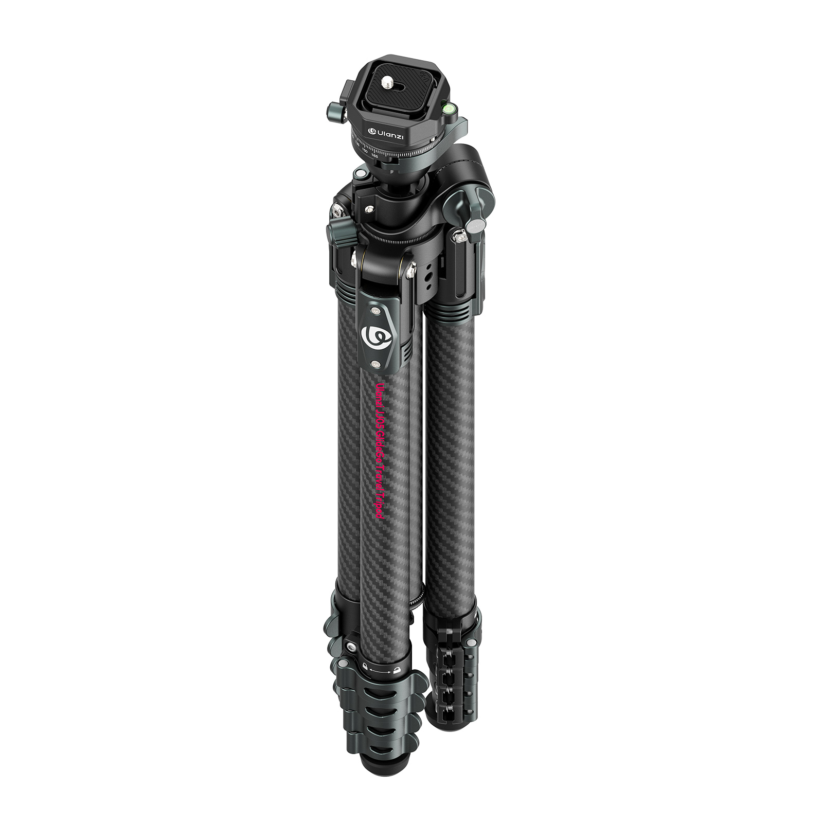 울란지 JJ05 Glide-Go 카본 볼헤드 삼각대 F38 호환 플레이트 최대184cm - 상세 이미지 5