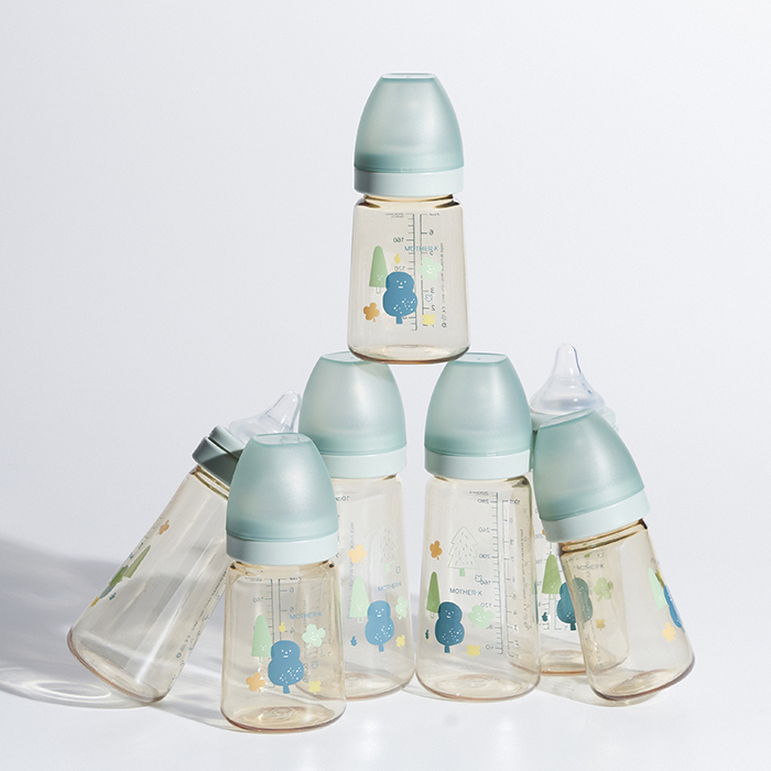[단계업 패키지 GIFT] 마더케이 PPSU 신생아 배앓이 베이직 젖병 180ML 트리플팩 총3개 - 상세 이미지 3