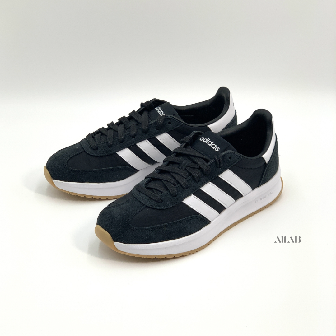 [국내매장판] 아디다스 남여공용 런닝화 데일리 슈즈 커플 중고등학생 RUN 운동화 블랙화이트(런70S), M280