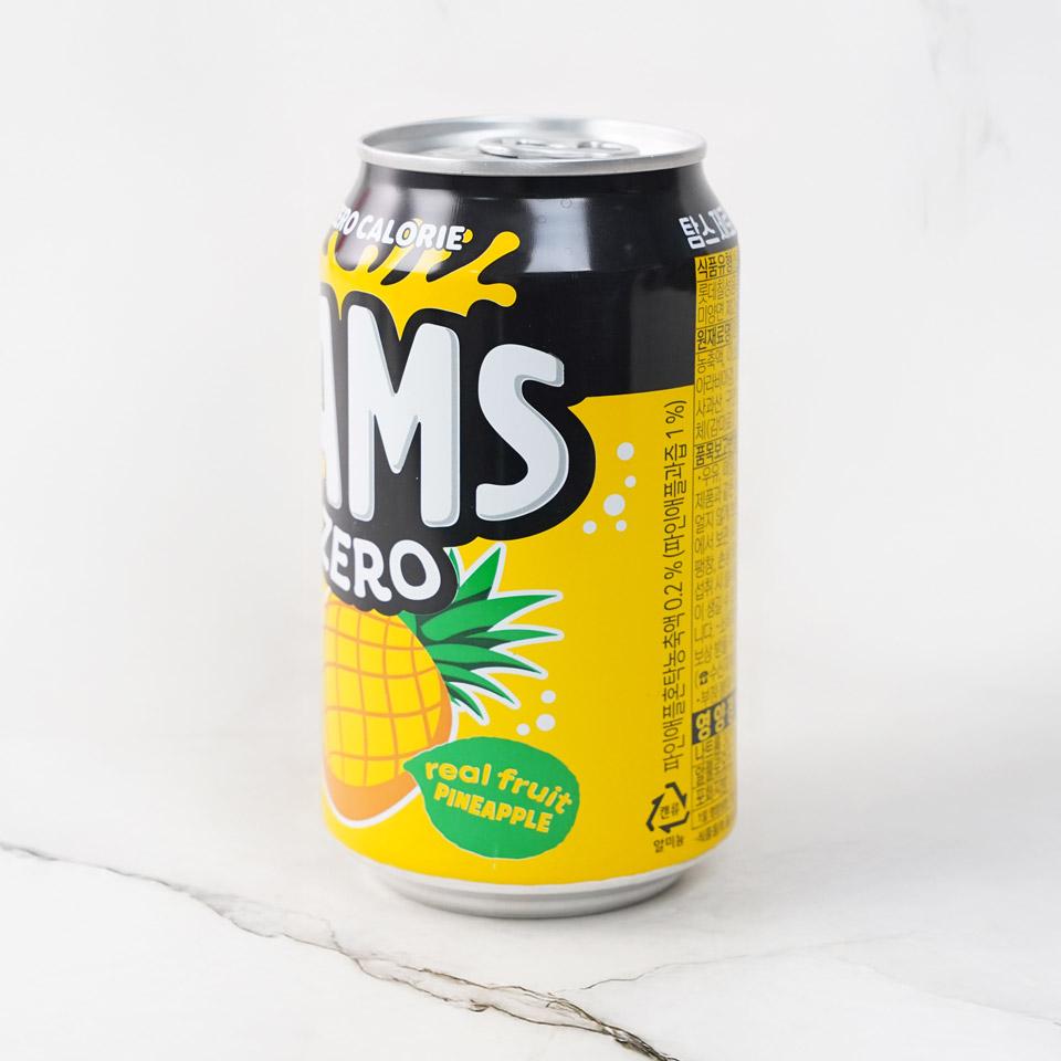 메가마트 롯데칠성 탐스 제로 파인애플캔 355ml - 상세 이미지 2