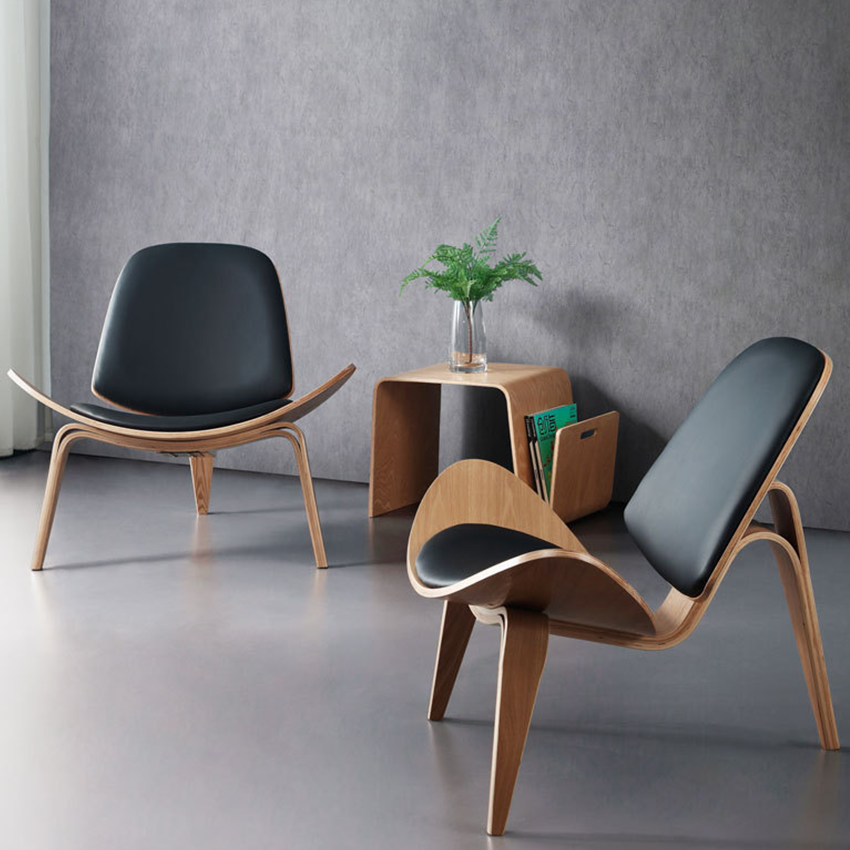 CH07 쉘 인테리어 원목 디자인 체어 CH07 Shell Chair - 상세 이미지 5