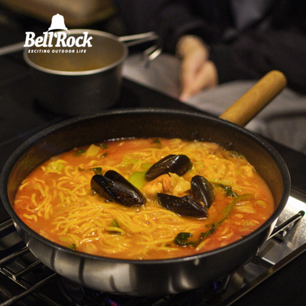 벨락 코팅 궁중팬 26cm 캠핑 프라이팬 웍