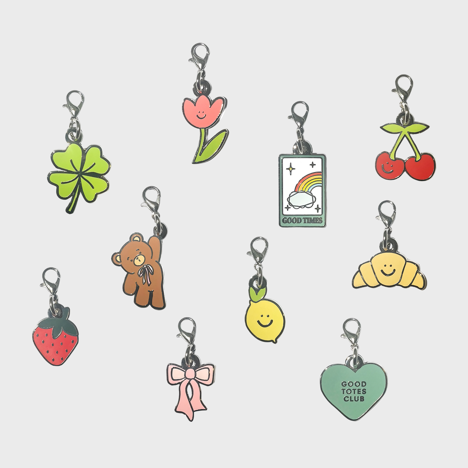 굿토드즈 키링 미니 가방 악세사리 키 홀더 열쇠고리 데일리 실용 포인트 아이템 - 상품 이미지